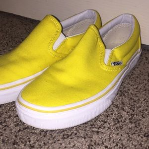 Yellow vans
